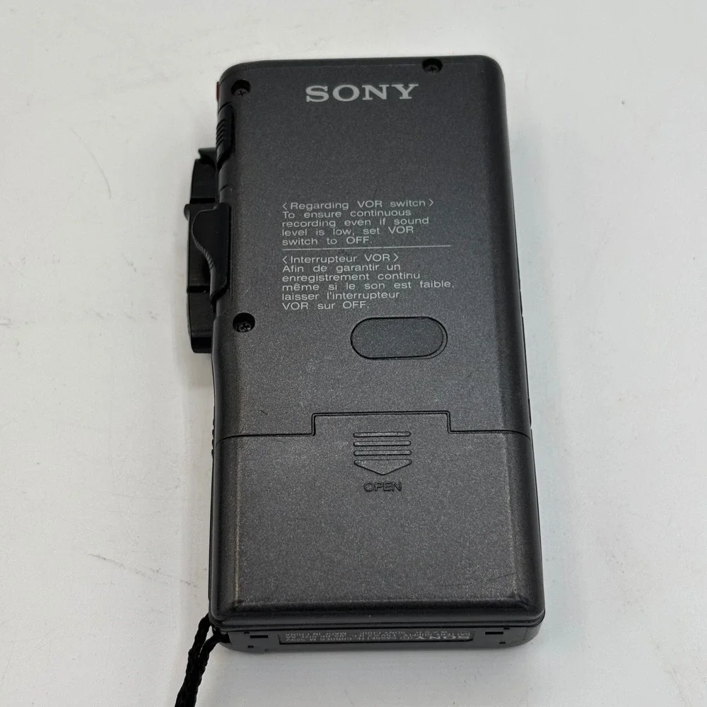 Sony M-529V Microcassette-Corder & TCM-S66V Cassette-Corder VOR Bundle FOR PARTS